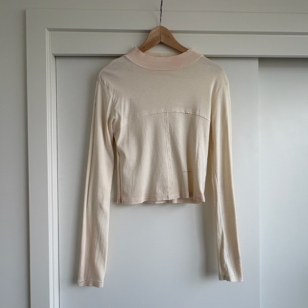 Eckhaus Latta Lapped Baby Turtleneck